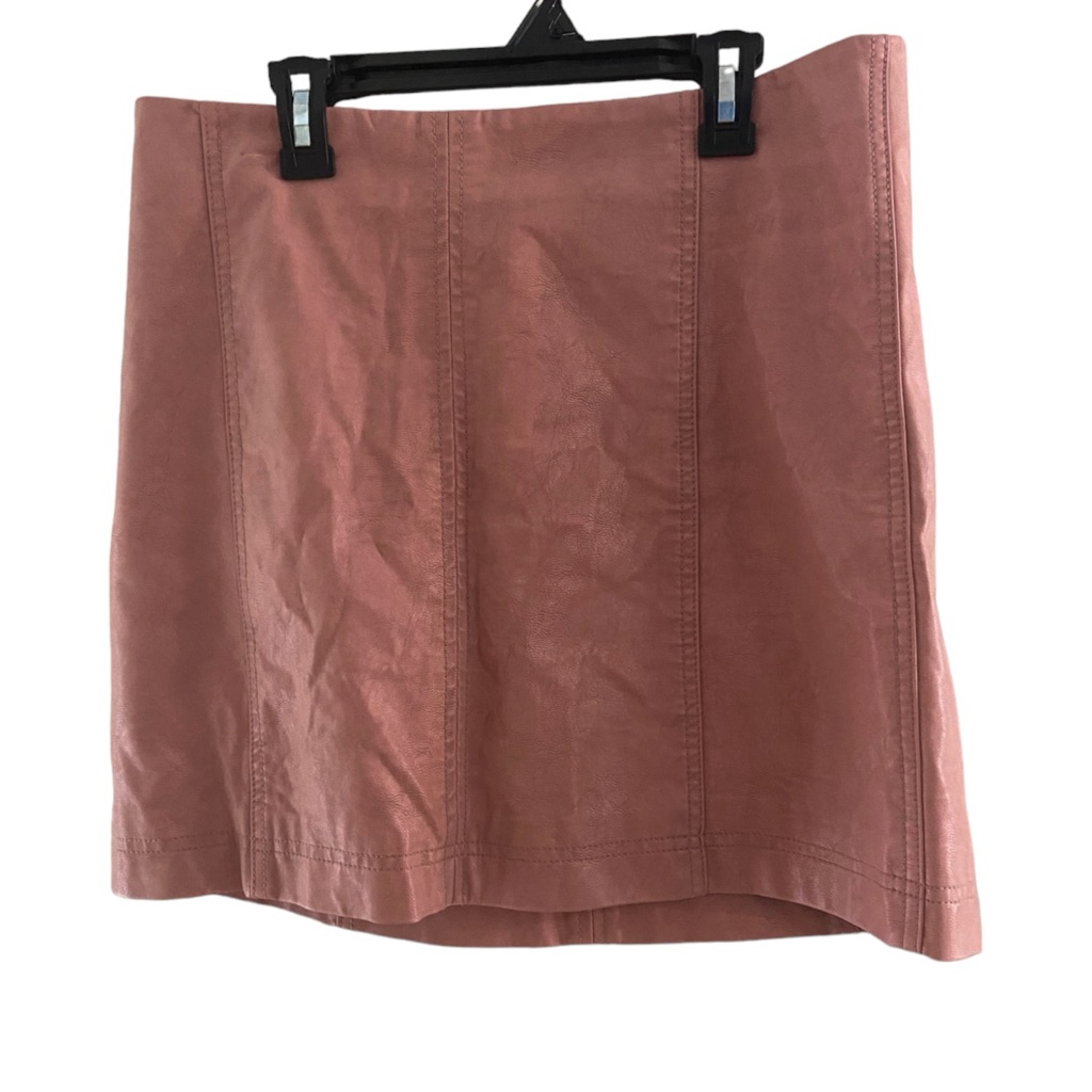 Free People, Pink Rayon Skirt